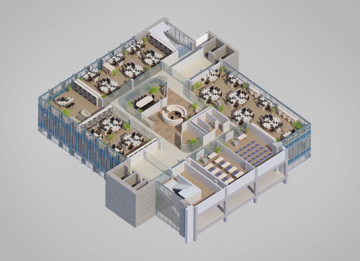 the image of the Administracinio pastato rekonstrukcija project