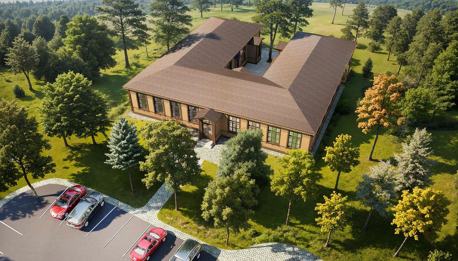 the image of the 21-unit Apartment Residential Building project