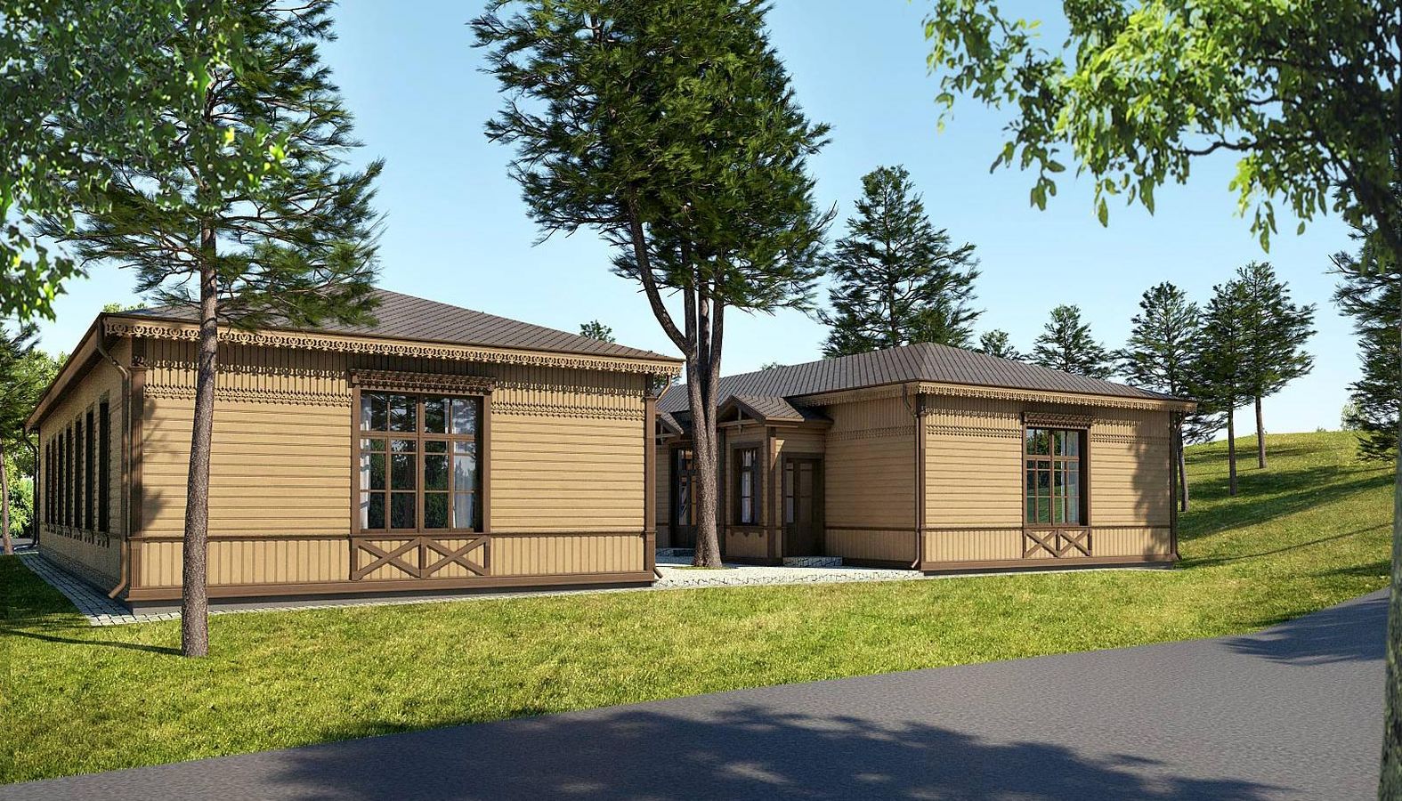 the image of the 21-unit Apartment Residential Building project