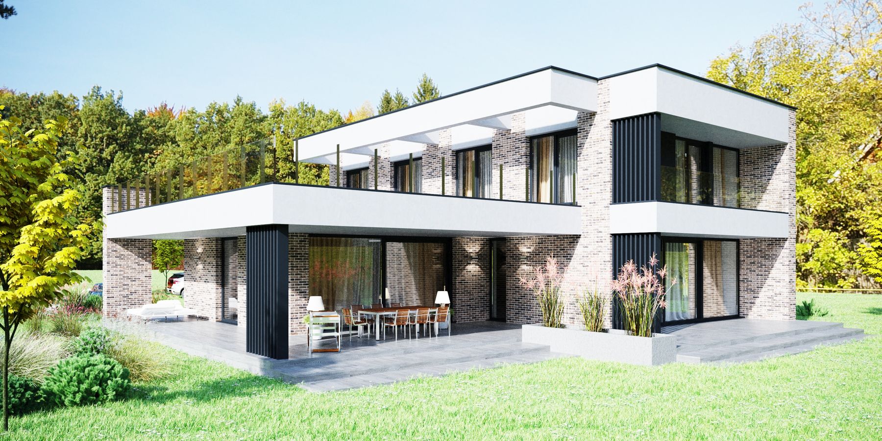 the image of the Gyvenamasis namas Eišiškėse project