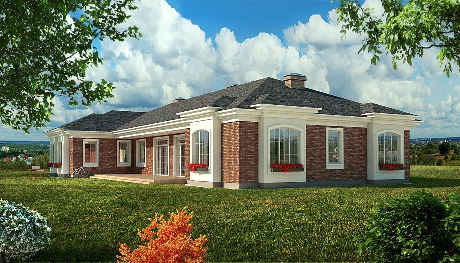 the image of the Residential house in Vilnius project