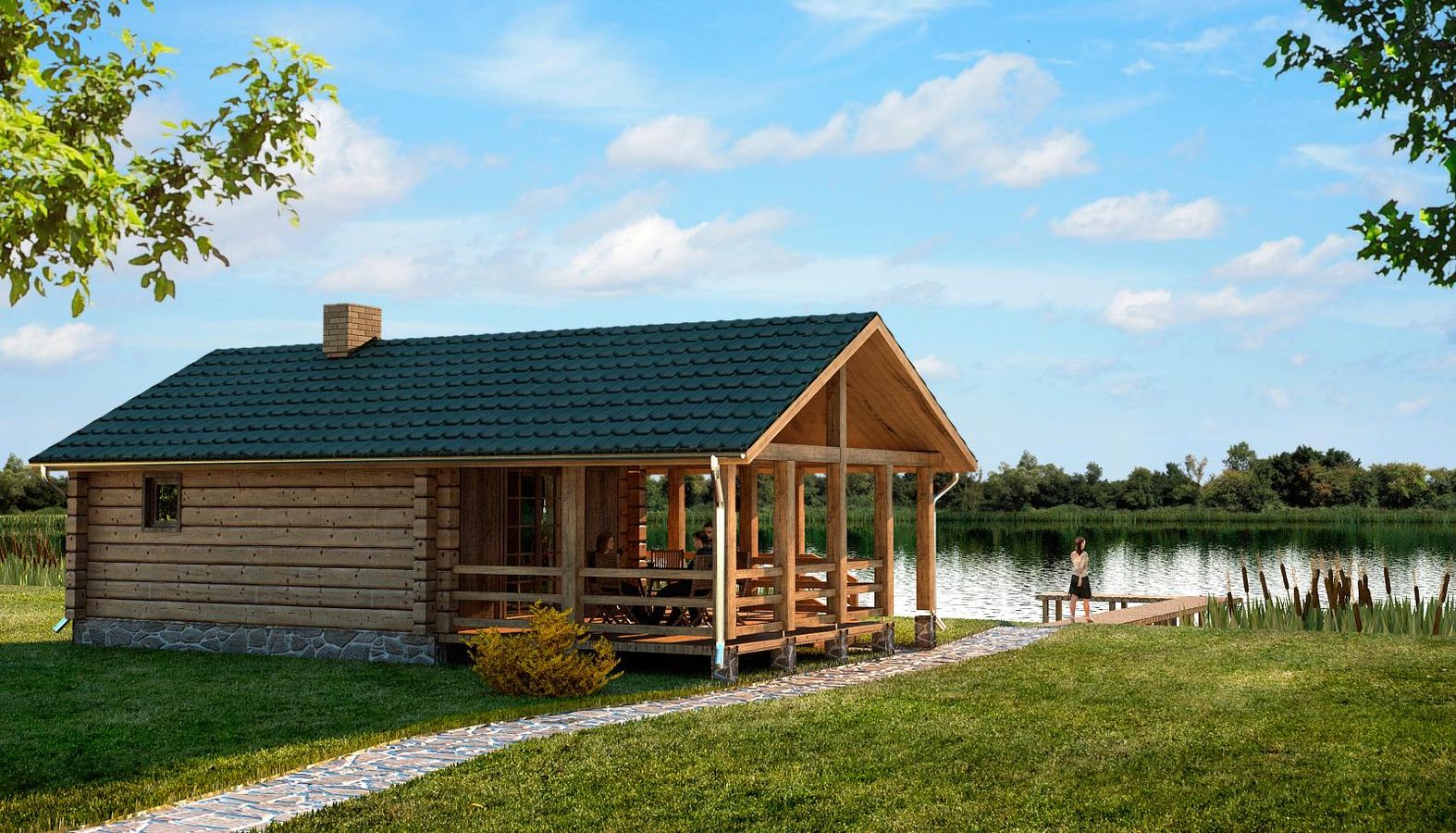the image of the Individual Residential House in Zarasai project