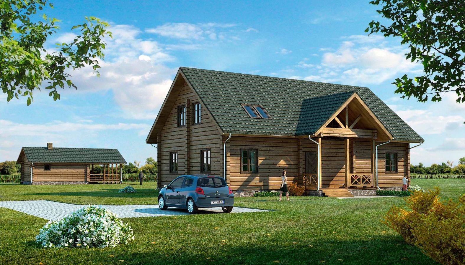 the image of the Individual Residential House in Zarasai project